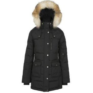 Pajar, Canadian Parka - Serena/Black - removable/fur hood, NWOT attached - SMALL